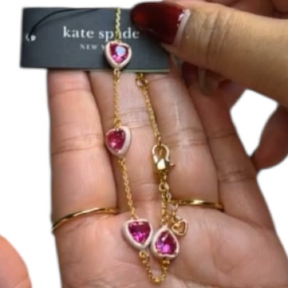 $128‎ Kate Spade Sweetheart Line Bracelet - Picture 5 of 8